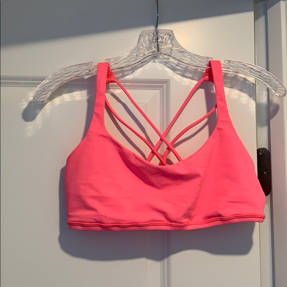 Lululemon Free To Be Bra - Pink Size 10